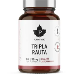 PUHDISTAMO Tripla Rauta kapseli 60 kpl