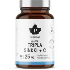 Puhdistamo Tripla Sinkki+C 25 mg kapseli 60 kpl
