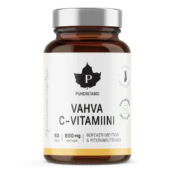 Puhdistamo Vahva C-vitamiini 60 kaps