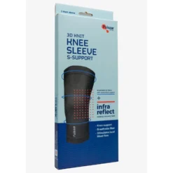 Pulsaar Active 3D Knit Knee Sleeve S-Support Black M 1 kpl