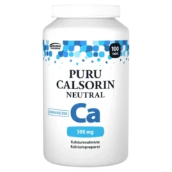 PURU Calsorin Neutral 500 mg purutabletti 100 kpl