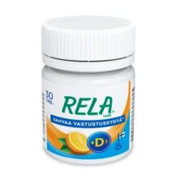 RELA Tabs Appelsiini + D3 tabletti 30 kpl