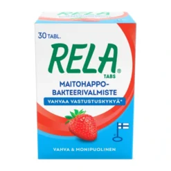 RELA Tabs Mansikka purutabletti 30 kpl