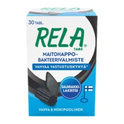 RELA Tabs Salmiakki-lakritsi tabletti 30 kpl