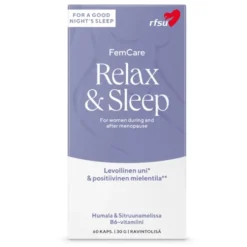 RFSU Fem Care Relax & Sleep 60 kpl
