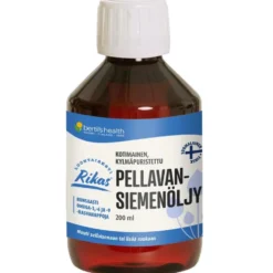 RIKAS Pellavansiemenöljy 200 ml