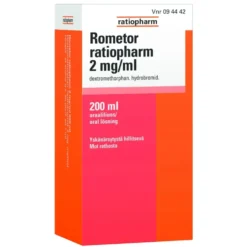 ROMETOR RATIOPHARM 2 mg/ml oraaliliuos
