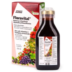 SALUS Floravital nestemäinen rautavalmiste 250 ml