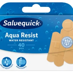 SALVEQUICK Aqua Resist vettä hylkivä laastari 40 kpl
