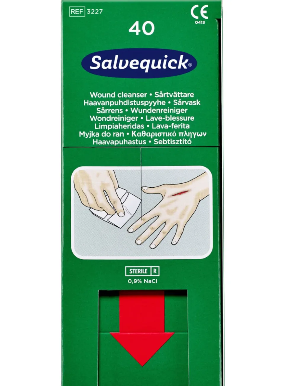 SALVEQUICK haavapyyhe