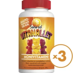 SANA-SOL Vitanallet 3x120 kpl