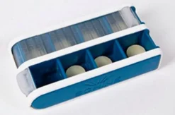 SCHINE Pill Box S lääkeannostelija sininen