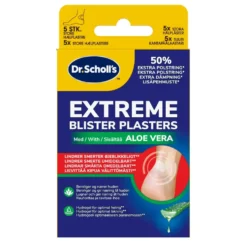 Scholl Extreme Rakkolaastari Aloe Vera 5 kpl