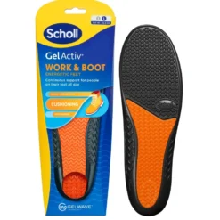 Scholl Gel Activ Work & Boot pohjallinen Large 1 kpl