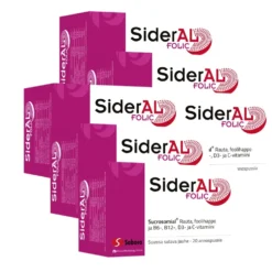 SiderAl Folic rauta 30 mg annospussi 6x20 kpl