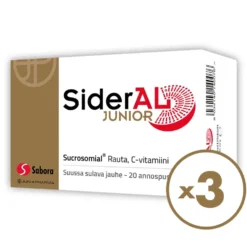 SIDERAL Junior 14 mg 3x20 annosjauhe rautavalmiste