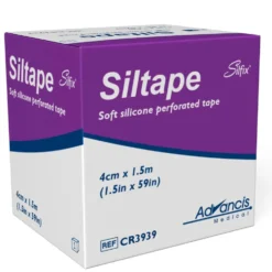 SILTAPE lääkinnällinen silikoniteippi 4 cm x 1,5 m