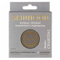 SkinMood Konjac Bambuhiili kasvosieni rasvoittuvalle iholle