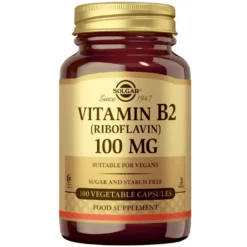 SOLGAR B2-vitamiini 100 mg 100 kaps