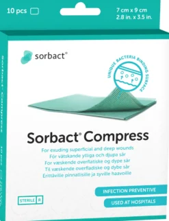 SORBACT Sidetaitos 7 cm x 9 cm