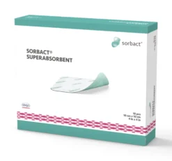 SORBACT Superabsorbent 10 cm x 10 cm 10 kpl