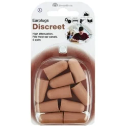 SWEDSAFE Discreet Earplugs Large pehmeät korvatulpat