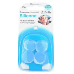 SwedSafe Silicone Large earplugs transparent (25 dB) 2 paria