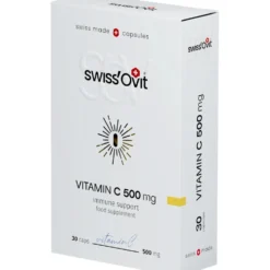 SwissOvit C-vitamiini 500 mg vegaaninen 30 kaps