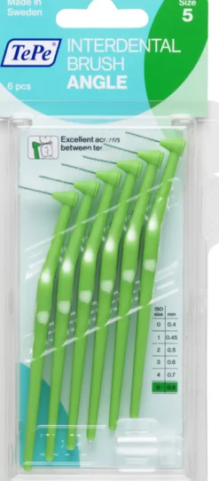 TEPE Angle 0,8 mm vihreä hammasväliharja