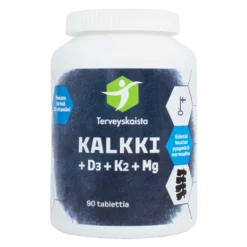 TERVEYSKAISTA Kalkki + D3 + K2 + Mg 90 tabl