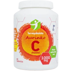 TERVEYSKAISTAN Aurinko C 1000 mg pitkävaikutteinen tabletti 90 kpl