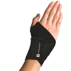THERMOSKIN Wrist Wrap Uni kietaistava rannetuki L/XL musta