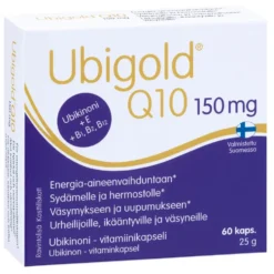 UBIGOLD Q10 150 mg ubikinoni kapseli 60 kpl