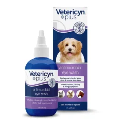 VETERICYN+ antiseptinen silmähuuhde lemmikeille 89 ml