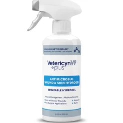 VETERICYN+ VF Hydrogel wound & skin geelisuihke haavoille eläimille 500 ml