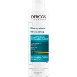 VICHY Dercos Ultra Soothing rauhoittava shampoo kuiville hiuksille