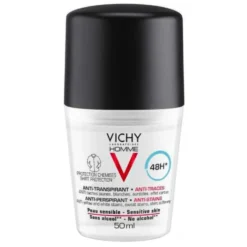 VICHY Homme Deo 48h Anti-Stains Antiperspirant Roll-on tahraamaton