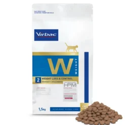 Virbac HPM Cat Weight Loss & Control W2 1,5 kg