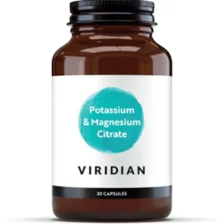 Viridian Kalium-magnesiumsitraatti Veg 30 kaps
