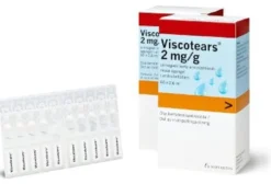 VISCOTEARS 2 mg/g silmägeeli, kerta-annospakkaus