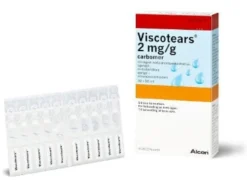 VISCOTEARS 2 mg/g silmägeeli, kerta-annospakkaus