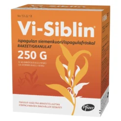 VI-SIBLIN rakeet ummetuksen ja vatsan toimintahäiriöiden hoitoon
