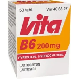 VITA-B6 200 mg tabletti