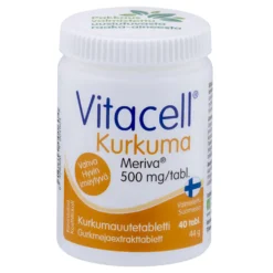 VITACELL Kurkumauutetabletti 40 kpl