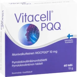 VITACELL PQQ pyrrolokinoliinikinonitabletti 60 kpl