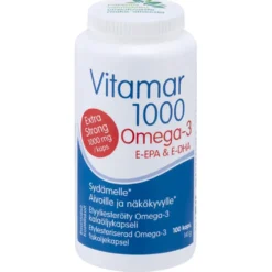 Vitamar 1000 Omega-3 kalaöljy 100 kaps
