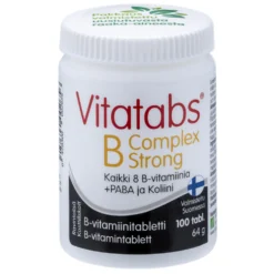 VITATABS B-Complex strong tabletti 100 kpl