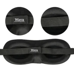 WAYA Comfort 3D-unimaski musta