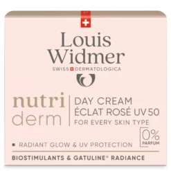 Widmer Nutriderm Day Cream Eclat Rose UV 50 hajusteeton 50 ml