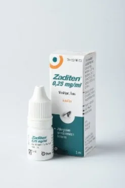 ZADITEN 0,25 mg/ml silmätipat, liuos